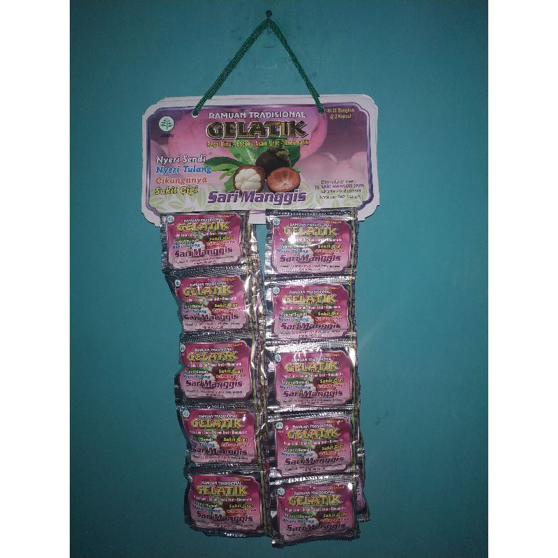 KAPSUL GELATIK - SARI MANGGIS