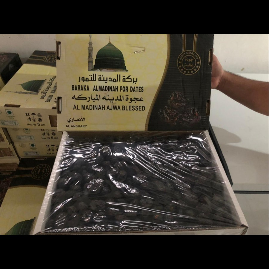 KURMA AJWA BARAKA 5 KG Kurma Ajwa Premium Super Baraka Al Madinah 5kg kurma nabi