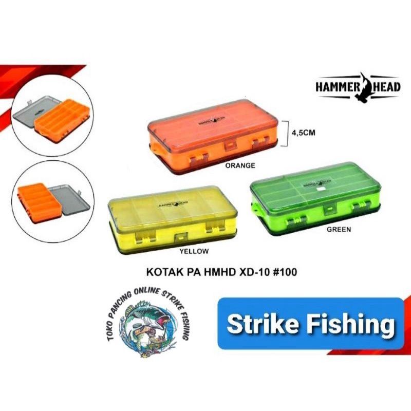 BOX LURE/KOTAK UMPAN MINNOW HAMMERHEAD XD-10