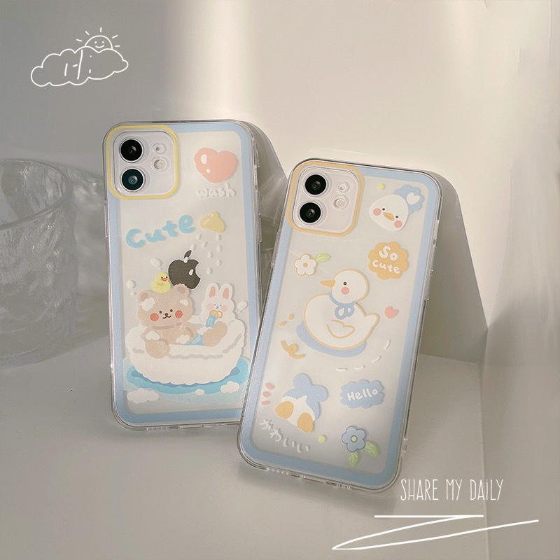 Case Bahan TPU Logo Coil Untuk iPhone 12 Pro Max 11 8plus 7plus 6 6s Plus 7 8 XR X XS Max SE 11Pro Max 12