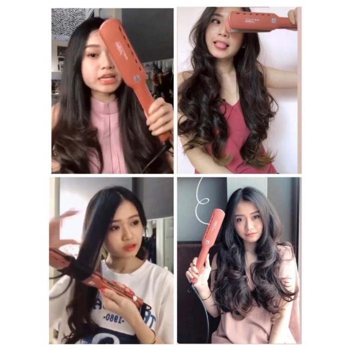 Xendadira Catokan Amara 1333 Catok Plat Lebar Catokan Rambut Amara Ion Original