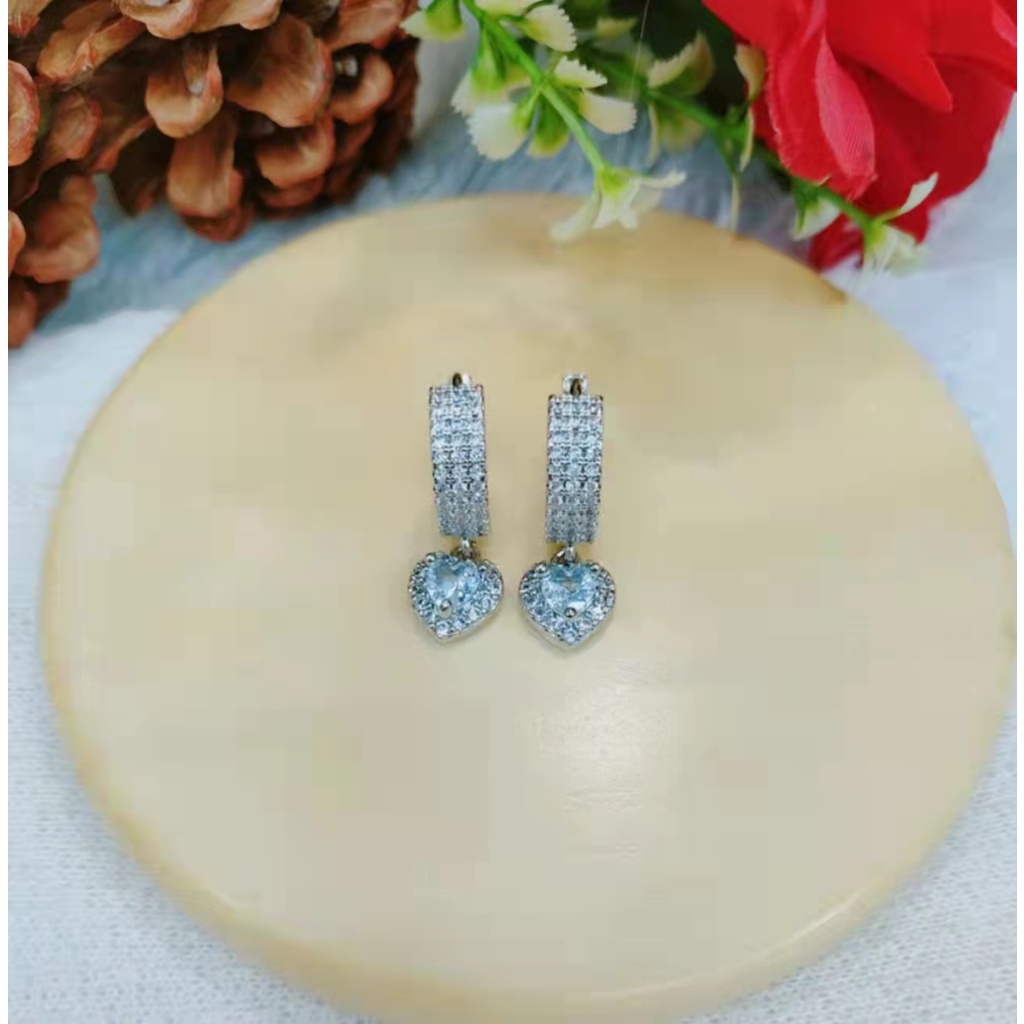 Anting Xuping Mata Full Lapis Emas Perhiasan A-D