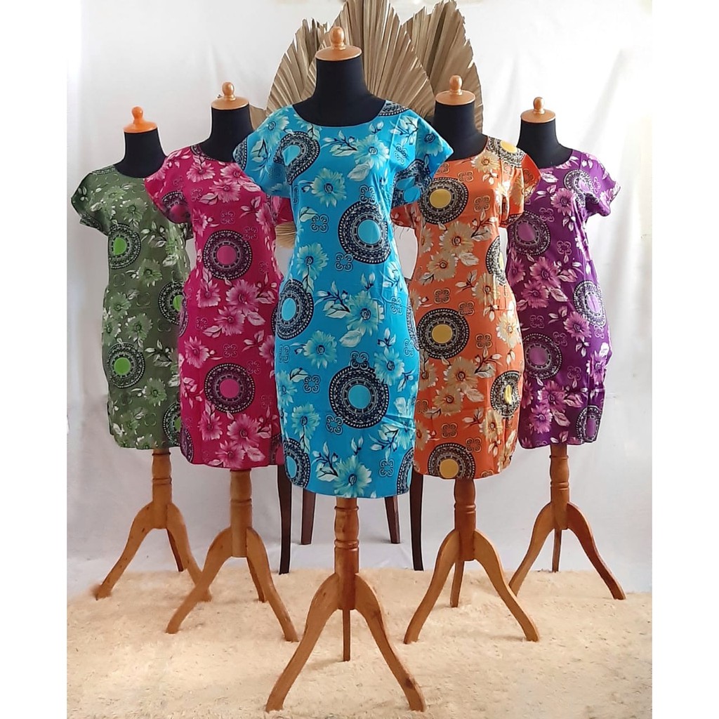 PROMO!!Daster Midi Murah Adem Motif Terbaru BESTSELLER