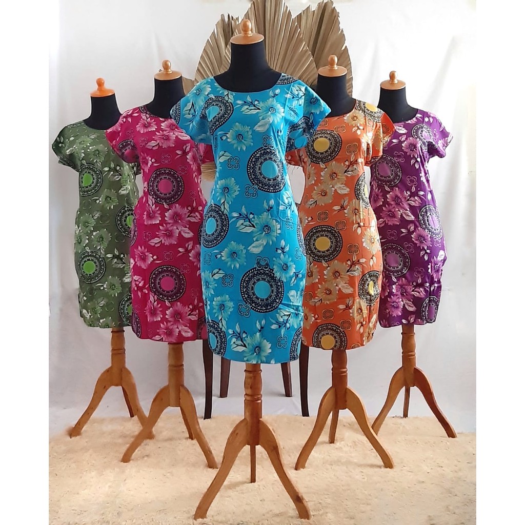 PROMO!!Daster Midi Murah Adem Motif Terbaru BESTSELLER