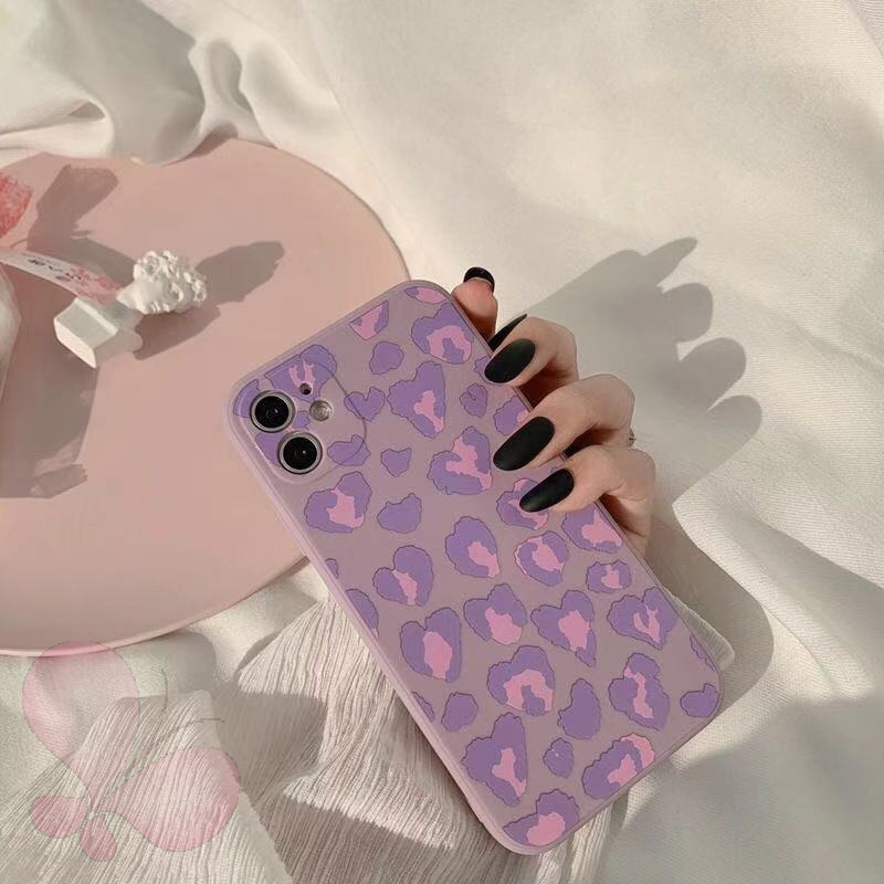 Soft Case Silikon Tpu Motif Leopard Untuk Iphone 12 11 Pro Max 6 6s 8 7 Plus X Xr Xs Max Se 2020 11 Pro Max 12