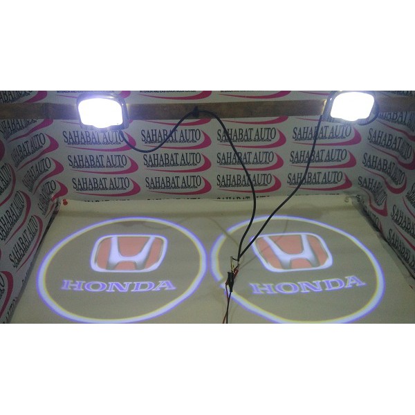 Lampu Proyektor Logo Honda