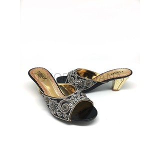  Sandal  Pesta  High Heels Ukuran  Size Besar Fobio WK 4585 41 