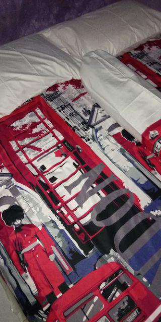 Sprei Motif Blue Orchid