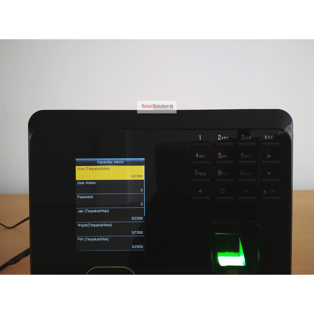 Mesin Absensi Fingerprint Wajah - Solution X606S / X-606S / X 606 S