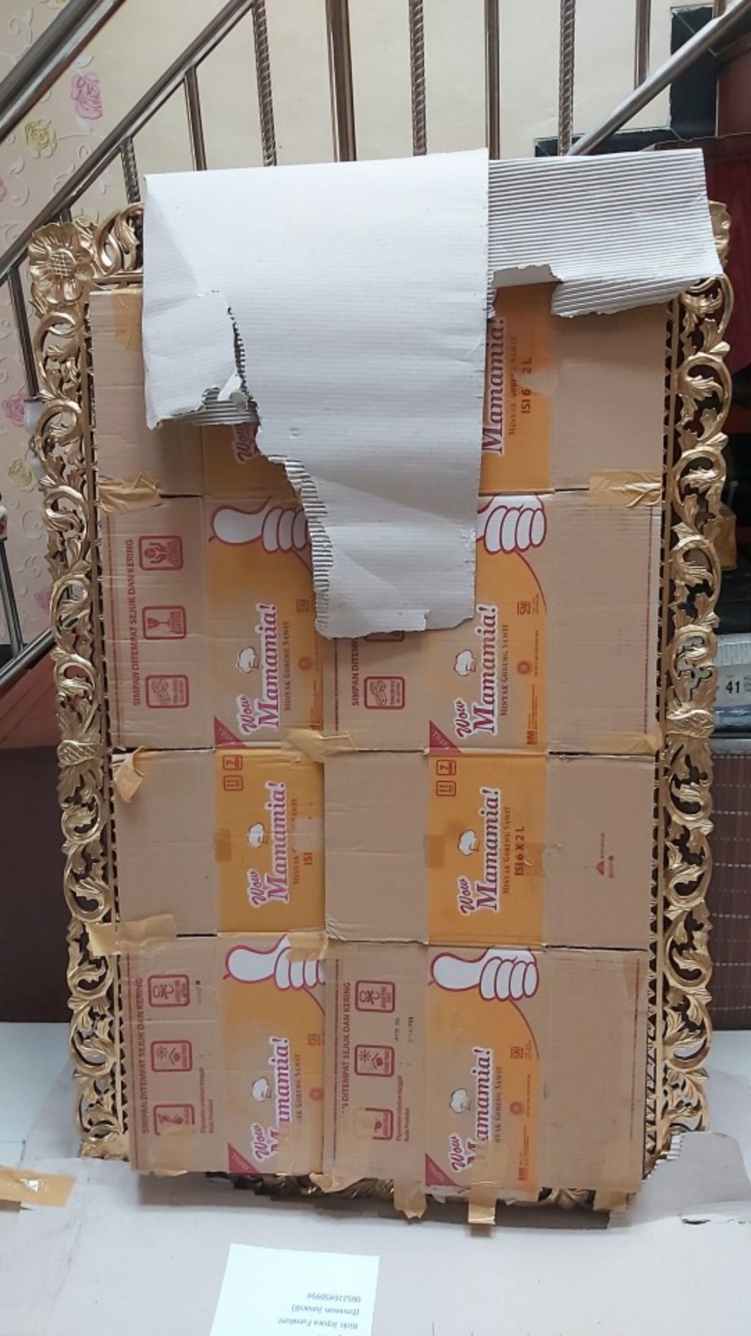 Kaligrafi Jati Ukir Pintu Kabah