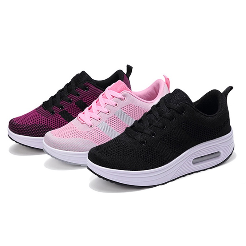 TOPGROSIR LV0116 Sepatu Sneakers Wanita Kanvas Import Motif Lucu