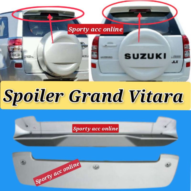 Spoiler suzuki grand vitara