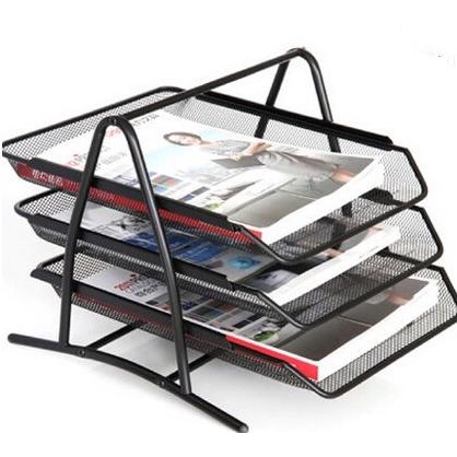 

[[COD]] Rak File Dokumen Buku 3 Susun Besi Surat Arsip Organizer FREE ONGKIR Kode 561