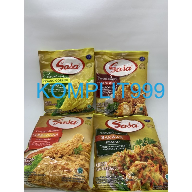 

Sasa Tepung SERBAGUNA 225g KOMPLIT999