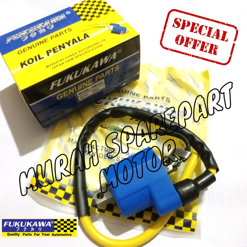 COIL KOIL STANDAR STD RACING PENYALA PENGAPIAN SUZUKI SMASH OLD NEW LAMA SHOGUN FUKUKAWA