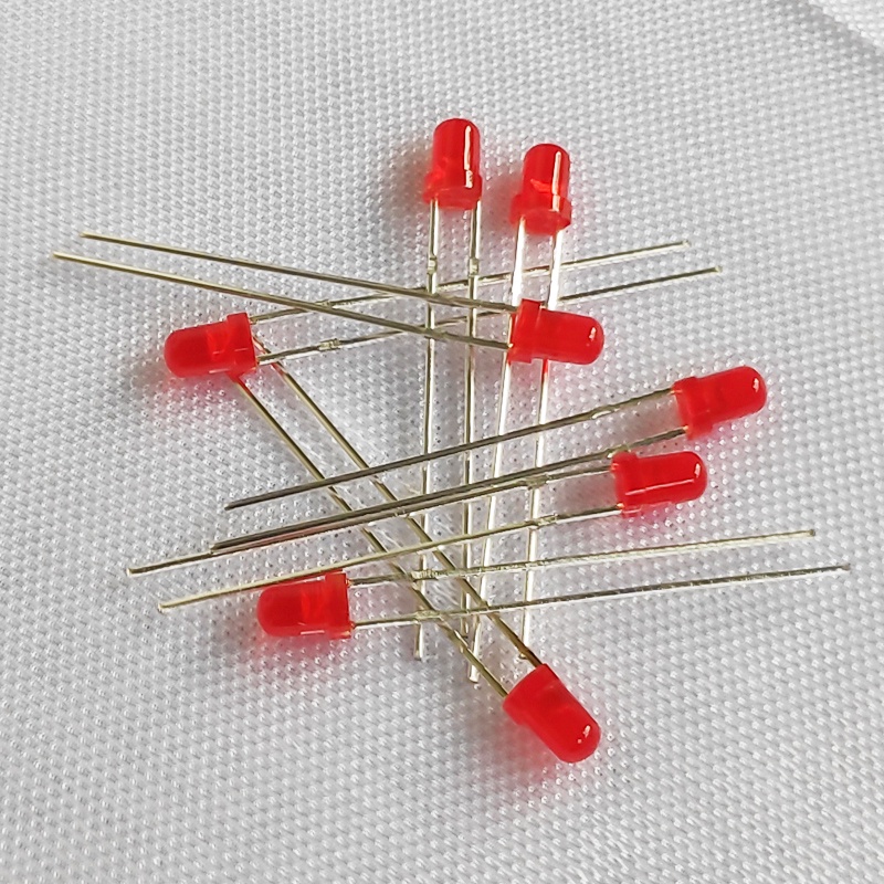 50PCS LED 3MM MERAH LAMPU LED 3MM