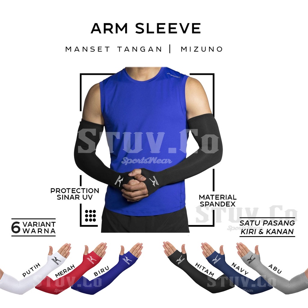 MANSET TANGAN ARMSLEEVE SEPEDA HIKING DIVING CLIMBING CAMPING NAIK GUNUNG PRIA WANITA