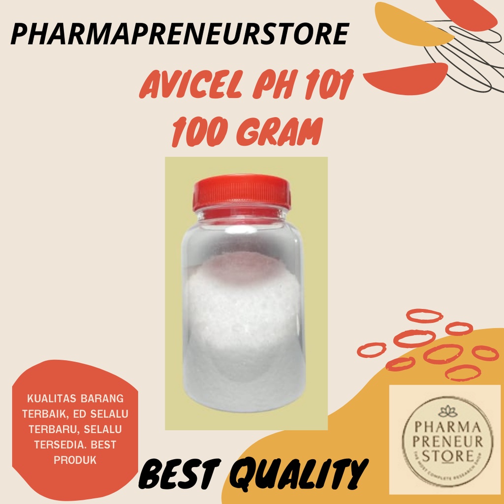 Avicel pH 101 Best Quality 100 Gram