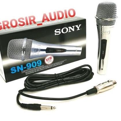 Terbagus.. MIC KABEL SONY SN909 ,MICROPHONE KABEL SONY SN909 SONY SN 909