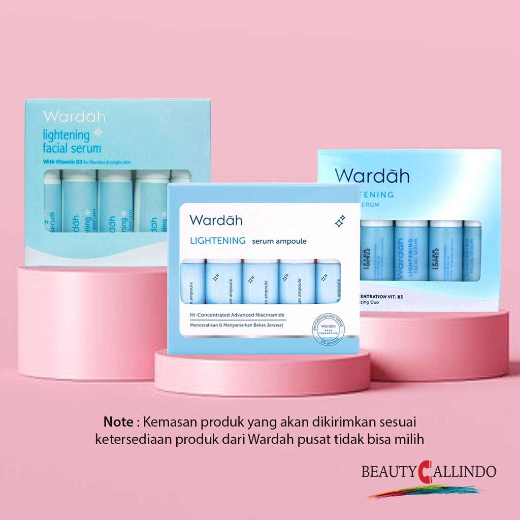 Wardah Lightening Serum Ampoule | Serum Pencerah