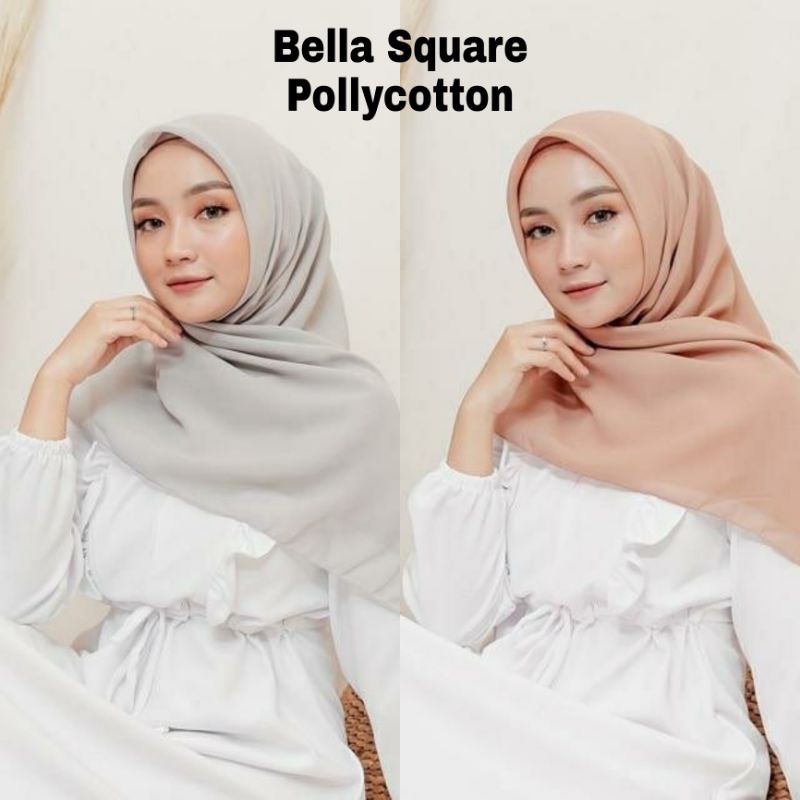 Bella Square Hijab Segi Empat Premium