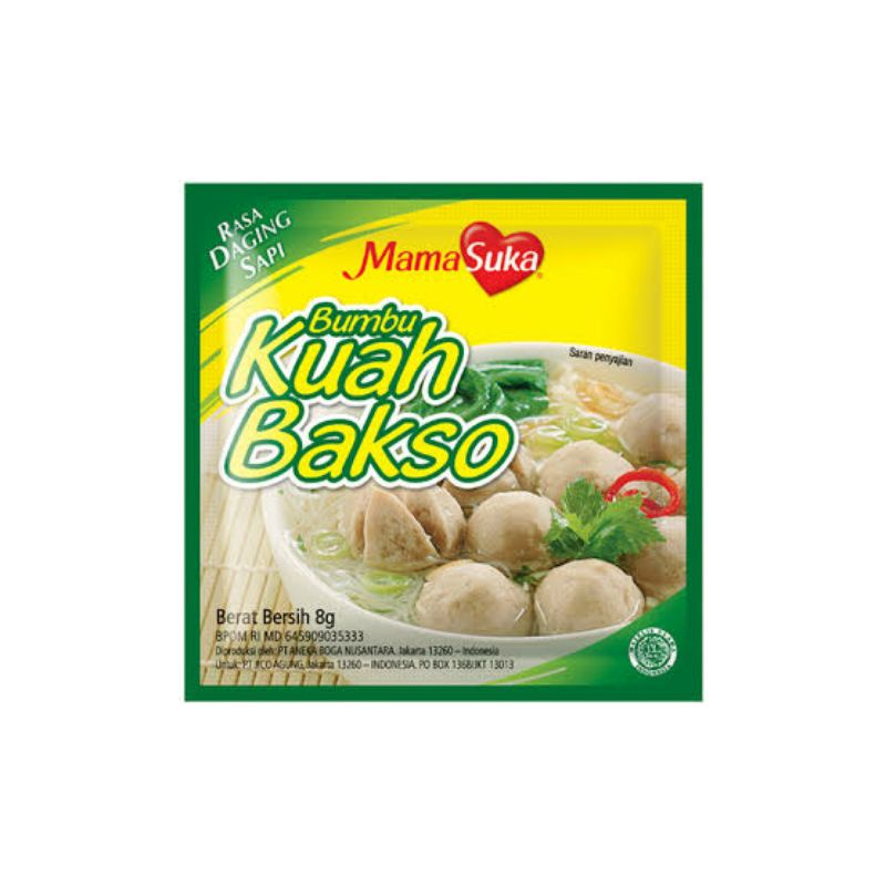 

Bumbu kuah bakso mamasuka rasa daging sapi