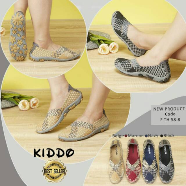 SEPATU RAJUT KIDDO F 58-8 Flat ORIGINAL