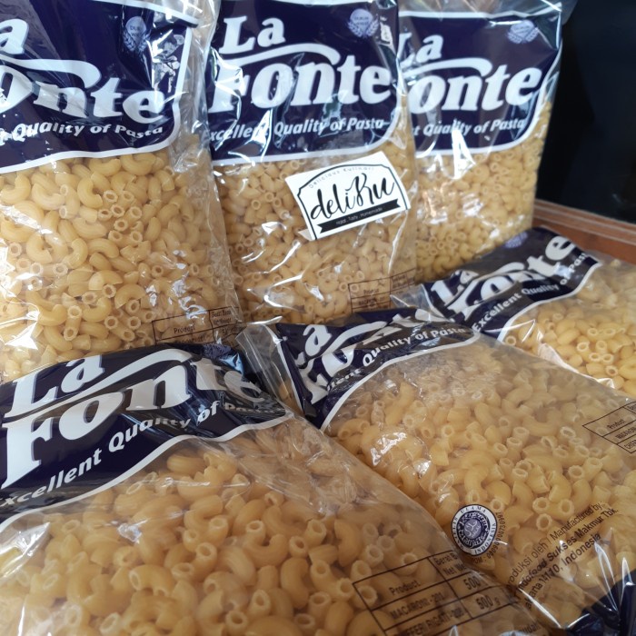 

Pasta-Aneka- Lafonte Macaroni 500Gr Chifferi Rigate 206/ La Fonte Makaroni 500Gr -Aneka-Pasta.