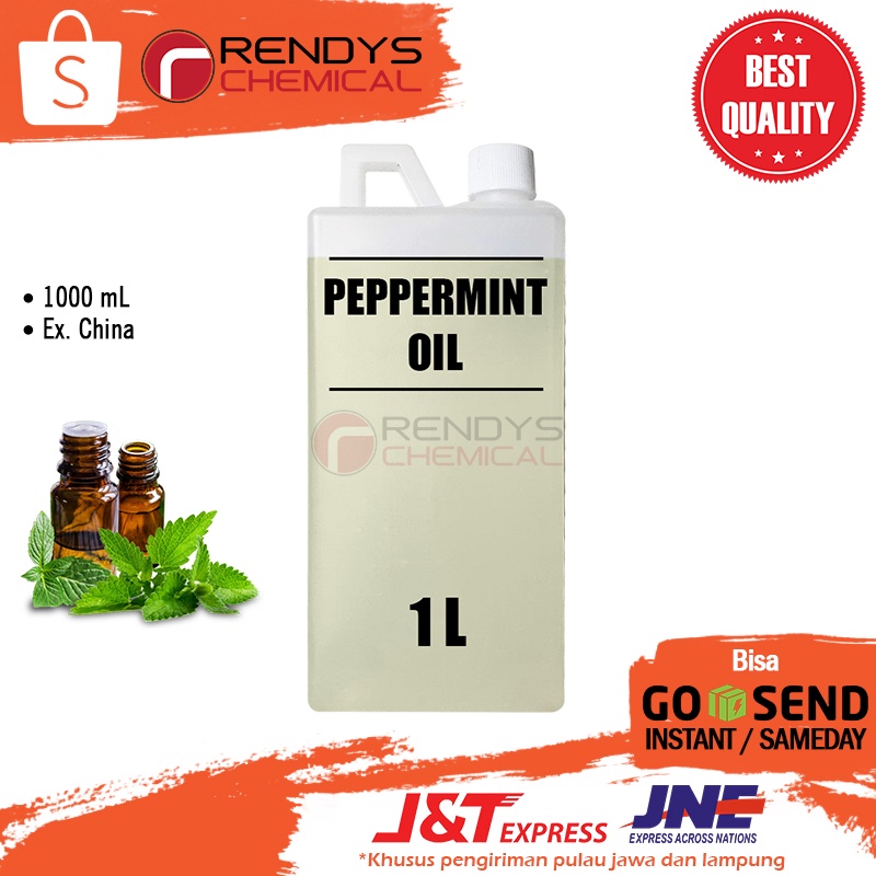 Peppermint Essential Oil Ex. China 1 LT / Minyak Esensial Mint 1 Liter