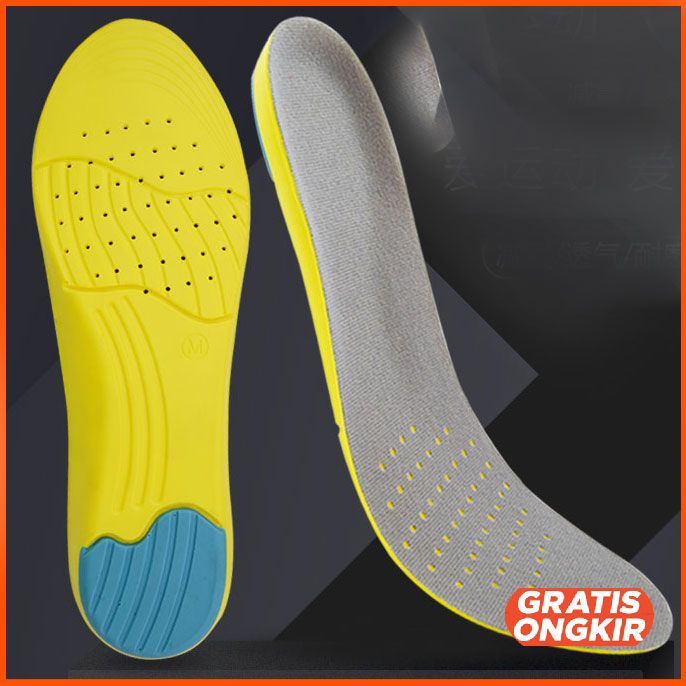 Alas Sol Dalam Sepatu Olahraga Running Cushion Insole Size L L3