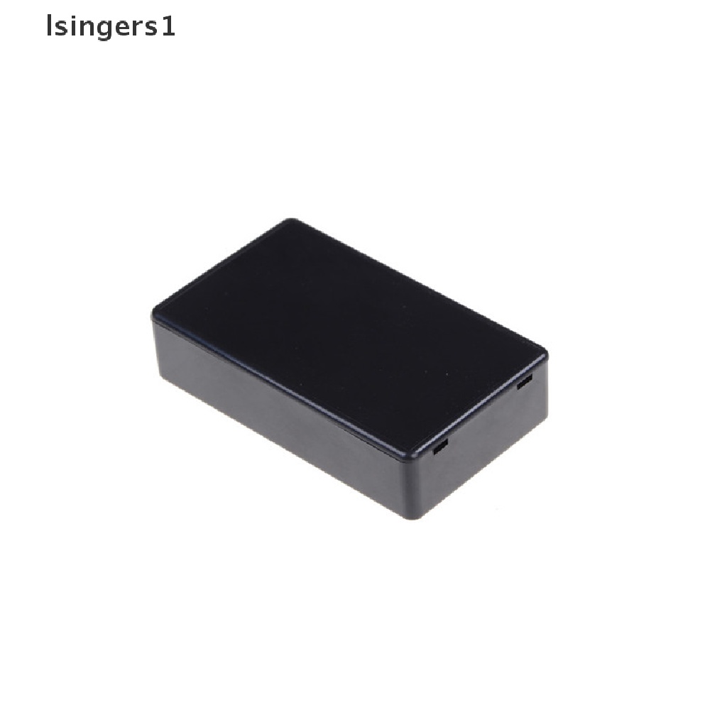 (lsingers1) Kotak Case Proyek Elektronik Bahan Plastik Warna Hitam Ukuran 85x50 X 21mm