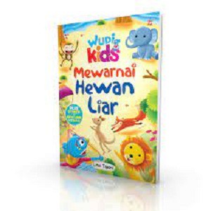 Buku Wudi Kids Mewarnai Hewan Liar