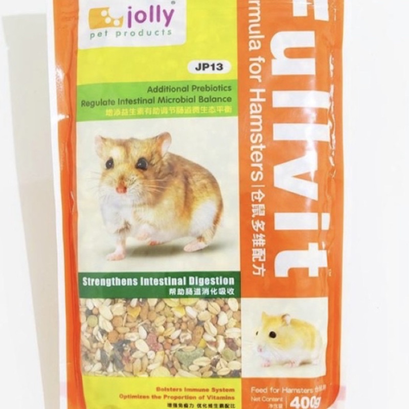 jolly makanan hamster multivitamin 400gr