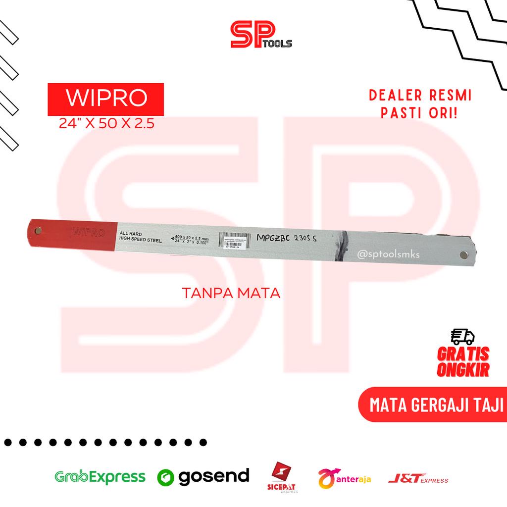 MATA GERGAJI TANPA MATA BAHAN PISAU TAJI AYAM 24" 24 INCH WIPRO