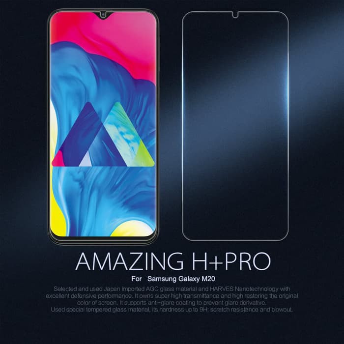 SAMSUNG Galaxy M20 Tempered Glass NILLKIN AMAZING H+ Pro