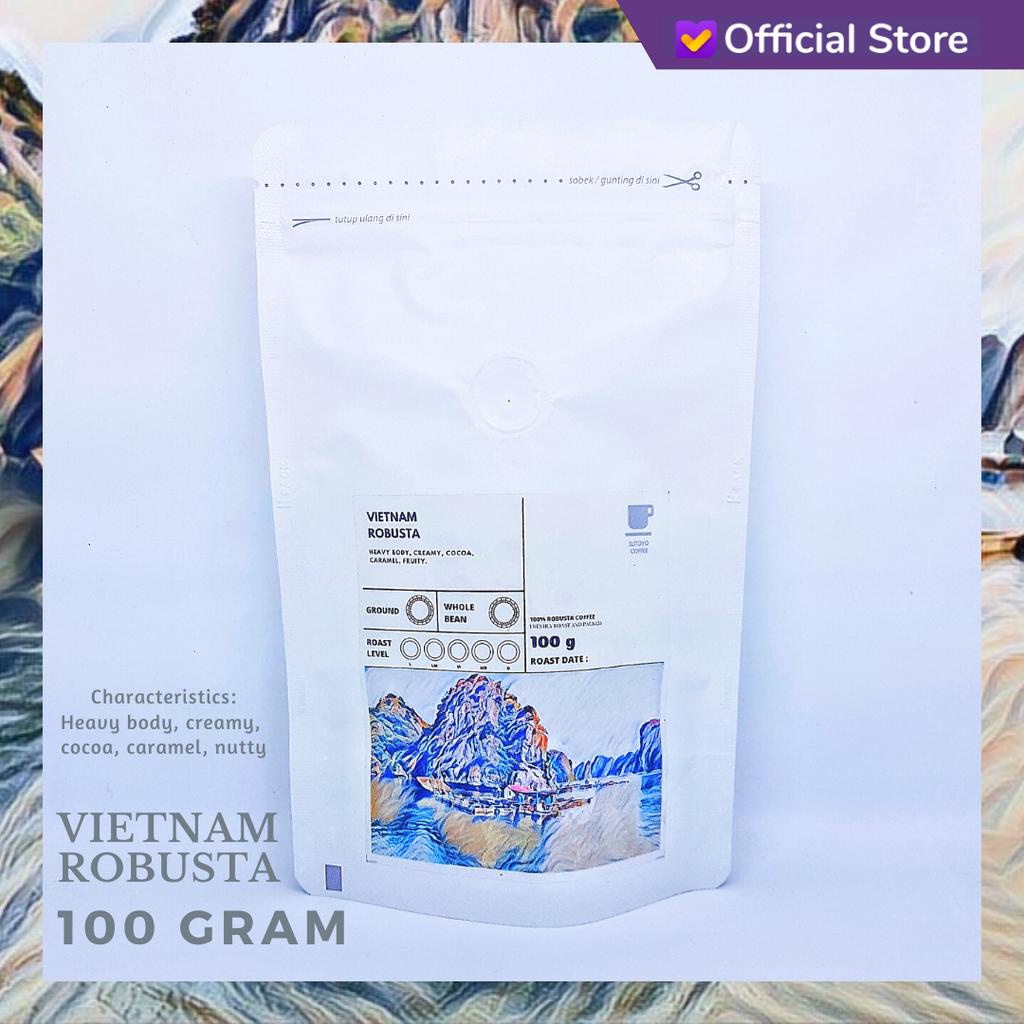 SUTOYO COFFEE - Kopi Vietnam Robusta 100 Gram kopi import (imported coffee beans)