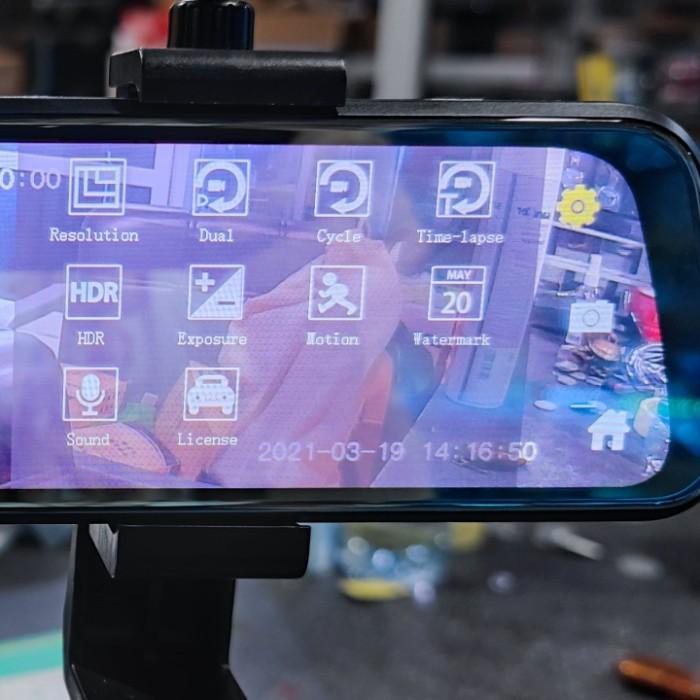 DVR SPION MOBIL CAMERA depan spion dan camera belakang full HD