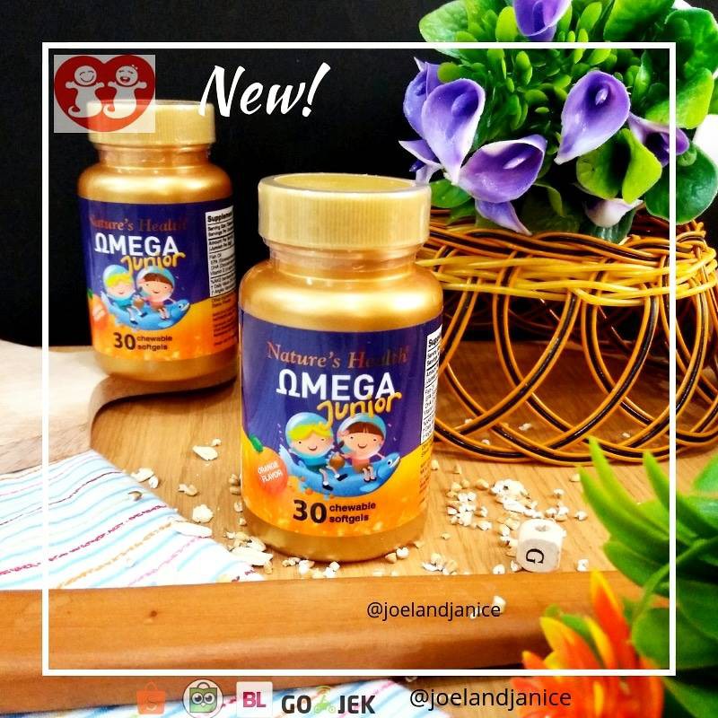 Natures Health Omega Junior 30sgl