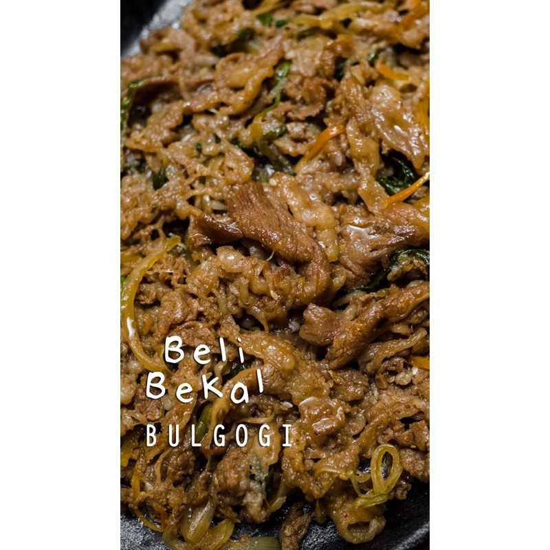 

BEEF BULGOGI READY LANGSSUNG KIRIM H+1