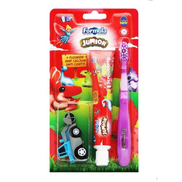 Sikat dan Pasta Gigi Formula Junior