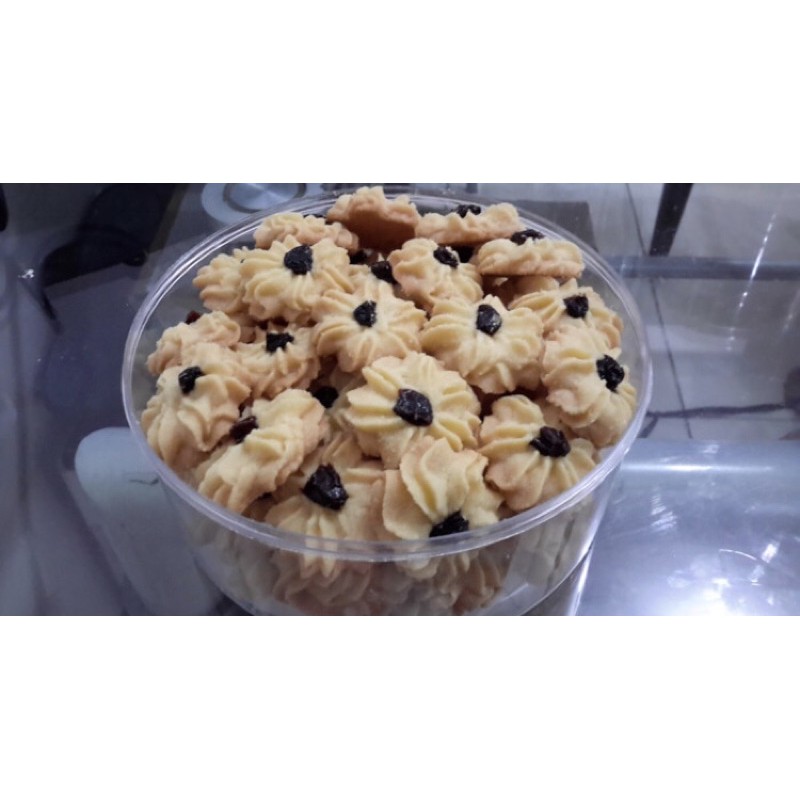 

Cookies Semprit Vanilla Kismis