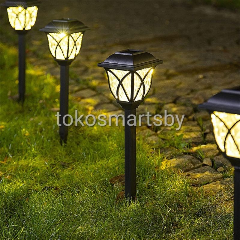 Lampu Taman Solar Tenaga Surya Lampu Taman Tancap Garden Lamp 10661F