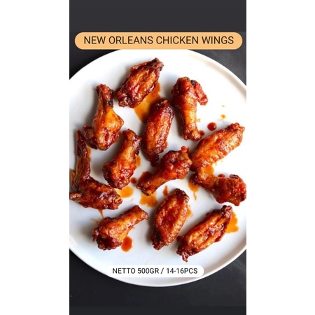 

[Liam Foods] New Orleans Chicken Wings 500gr