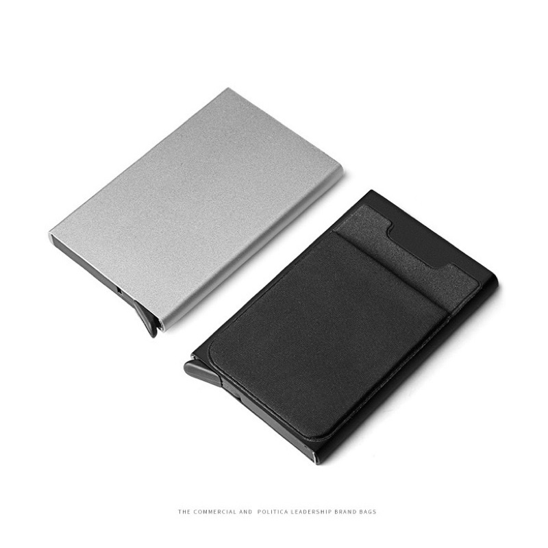 Card Holder Dompet Kartu Automatic Pop-Up Card Box 1838