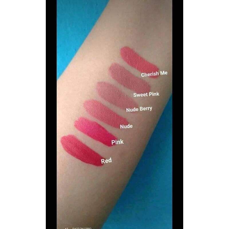 LIP CREAM MATTE SR12 BPOM / LIPSTICK MAKE UP HERBAL / NO PARABEN / TAHAN LAMA &amp; RINGAN / saudagar12