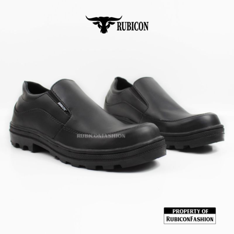 SEPATU SAFETY BOOTS PRIA SAFETY SHOES COWOK TOURING TRACKING UJUNG BESI KERJA PROYEK LAPANGAN-5