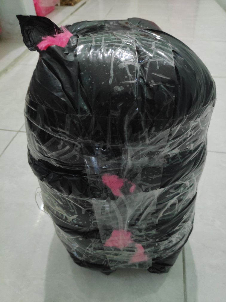 Obral Bantal Polos Bahan Bulu Rasfur Uk. 35x35cm Full Dacron