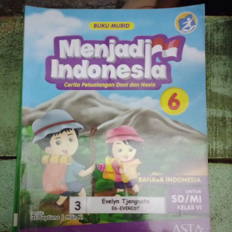 Buku murid menjadi Indonesia kelas 6 SD
