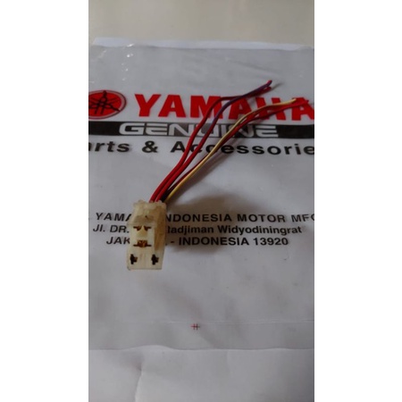 Soket kabel relay kaki 4 All motor Honda Yamaha Suzuki original