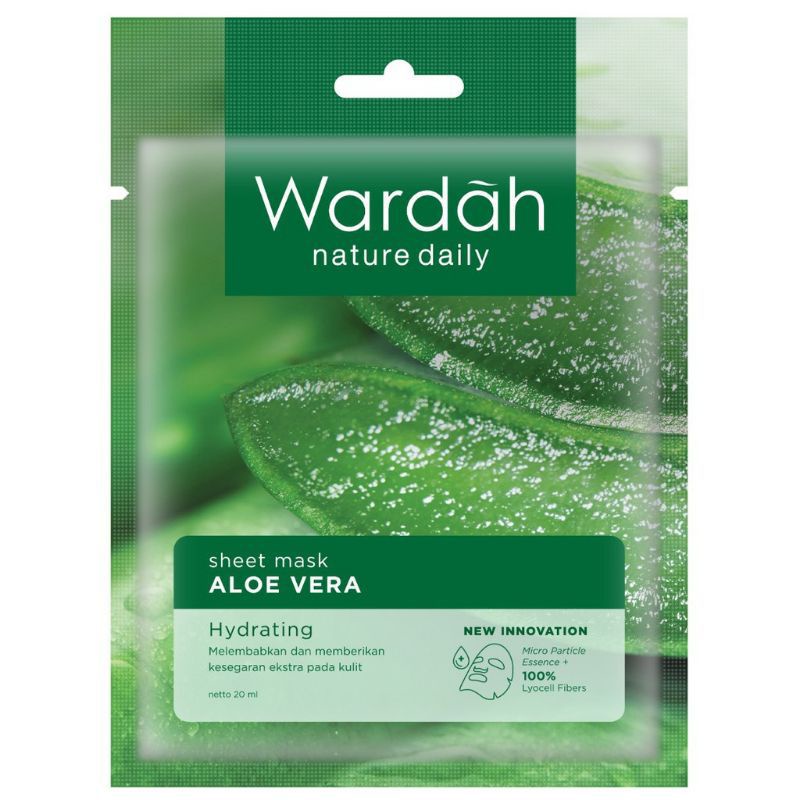 Wardah Nature Daily Sheet Mask Aloevera 20g